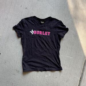 DEADSTOCK vintage y2k hurley fitted graphic tee new with tags